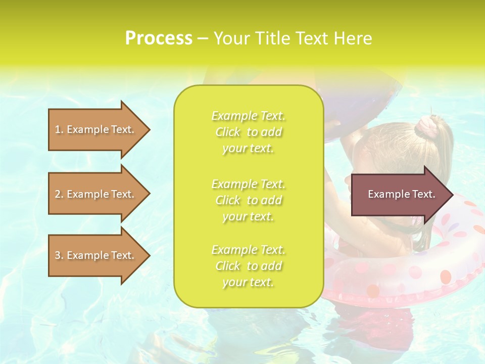Joy Wet Child PowerPoint Template