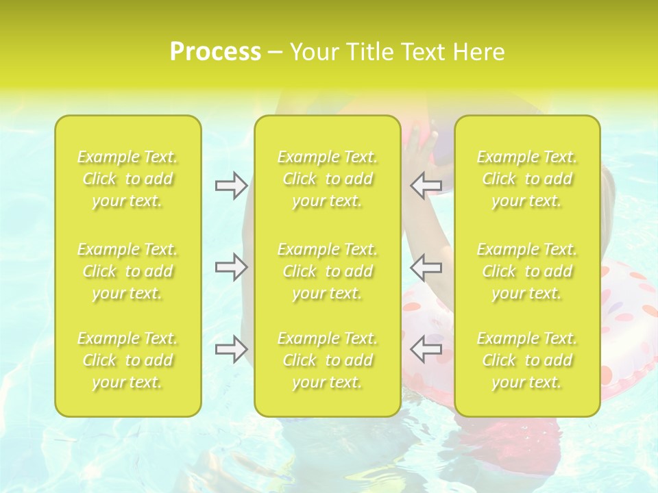 Joy Wet Child PowerPoint Template