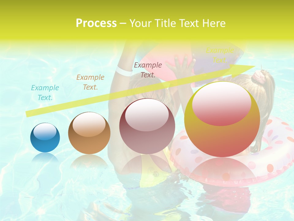 Joy Wet Child PowerPoint Template