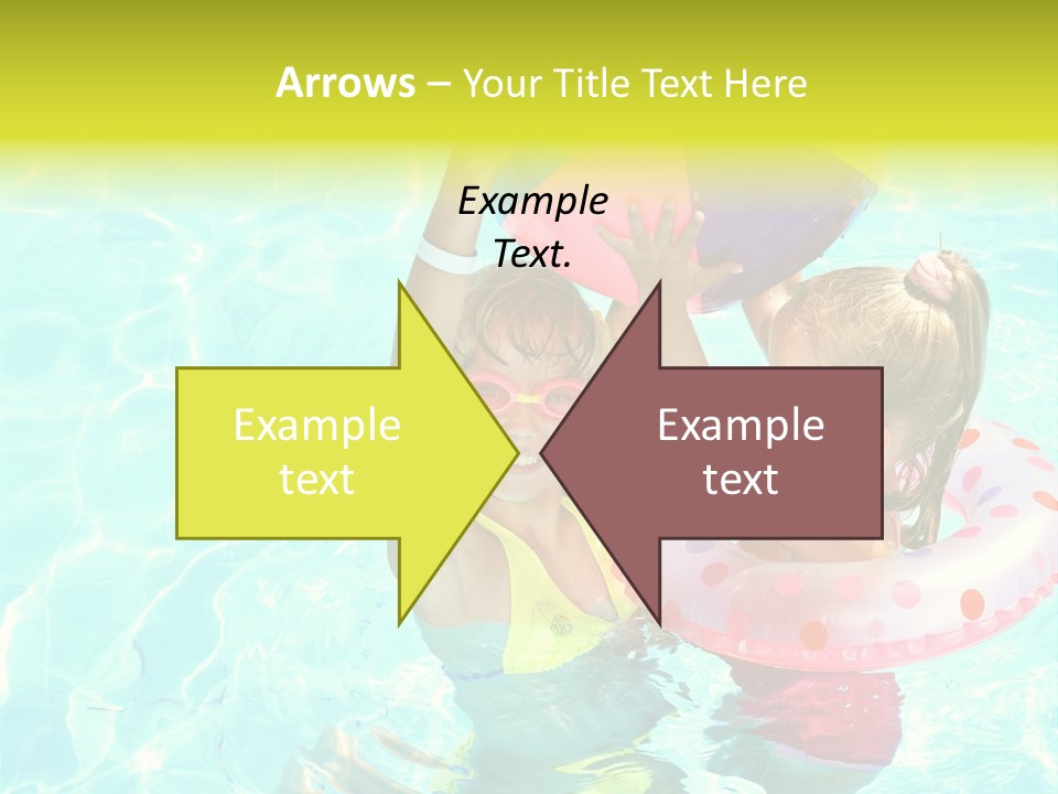 Joy Wet Child PowerPoint Template