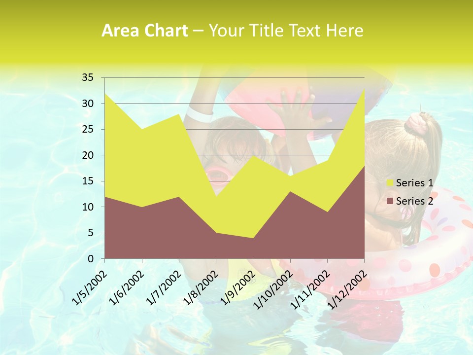 Joy Wet Child PowerPoint Template