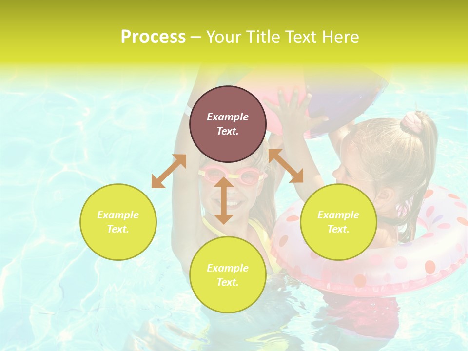 Joy Wet Child PowerPoint Template