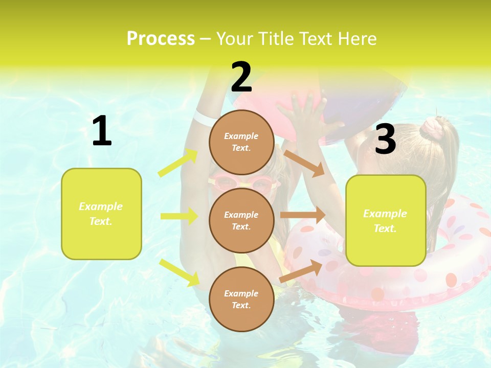 Joy Wet Child PowerPoint Template