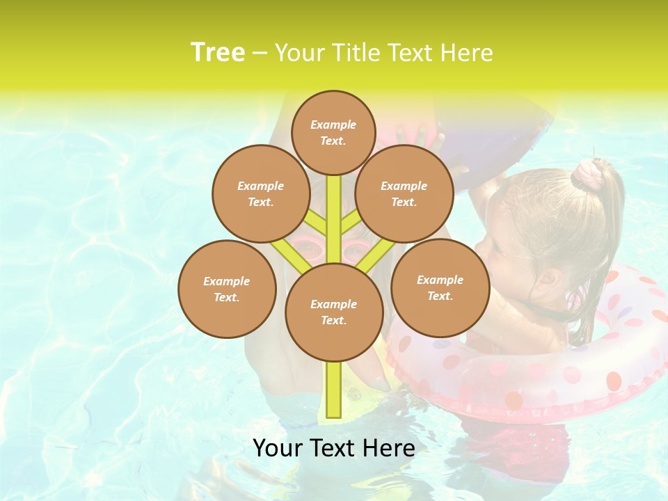 Joy Wet Child PowerPoint Template