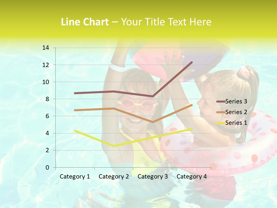 Joy Wet Child PowerPoint Template