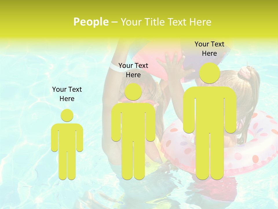 Joy Wet Child PowerPoint Template