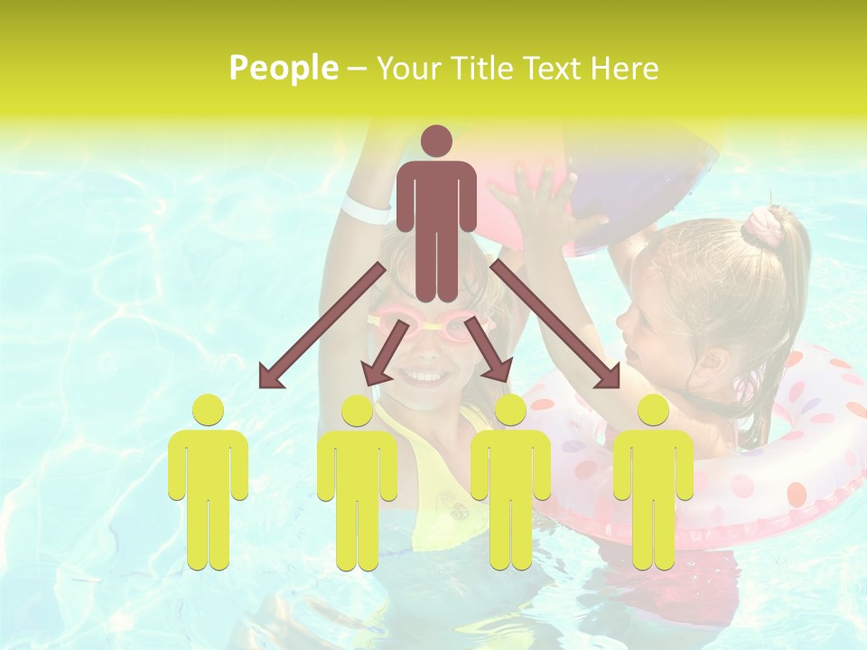 Joy Wet Child PowerPoint Template