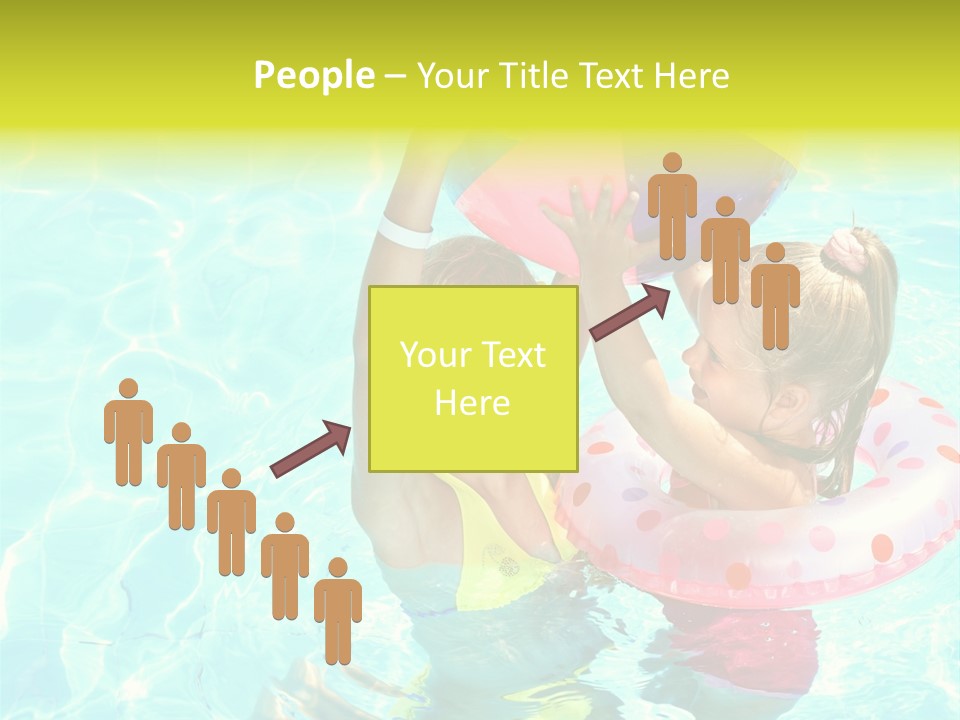 Joy Wet Child PowerPoint Template