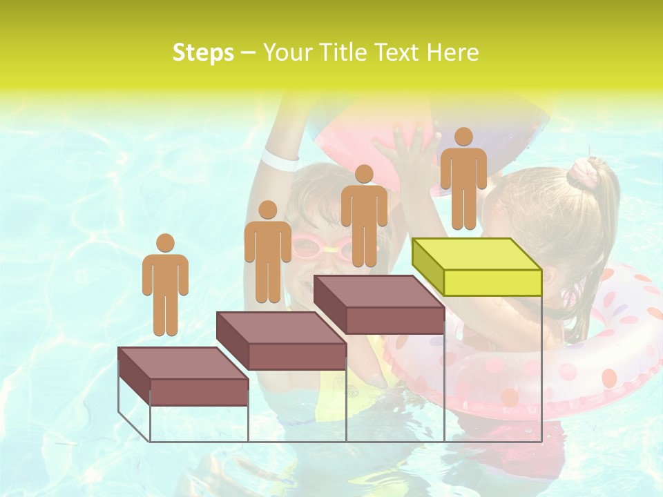 Joy Wet Child PowerPoint Template