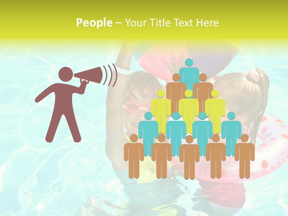 Joy Wet Child PowerPoint Template