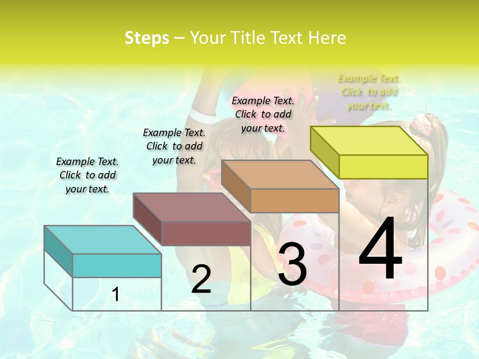 Joy Wet Child PowerPoint Template