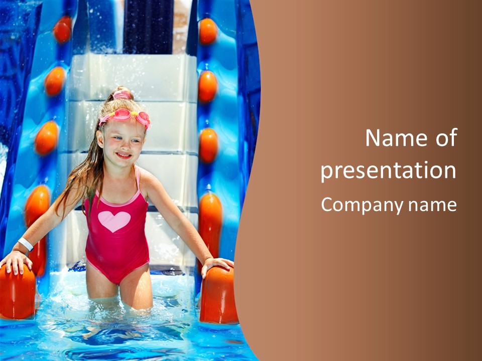 Play Outdoor Vacations PowerPoint Template