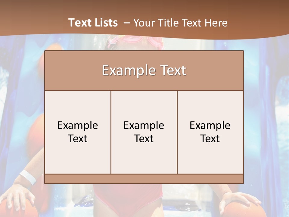 Play Outdoor Vacations PowerPoint Template