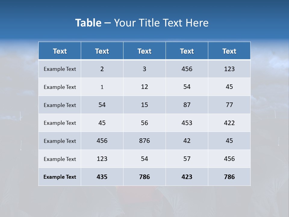 Cloud People Rainbow PowerPoint Template