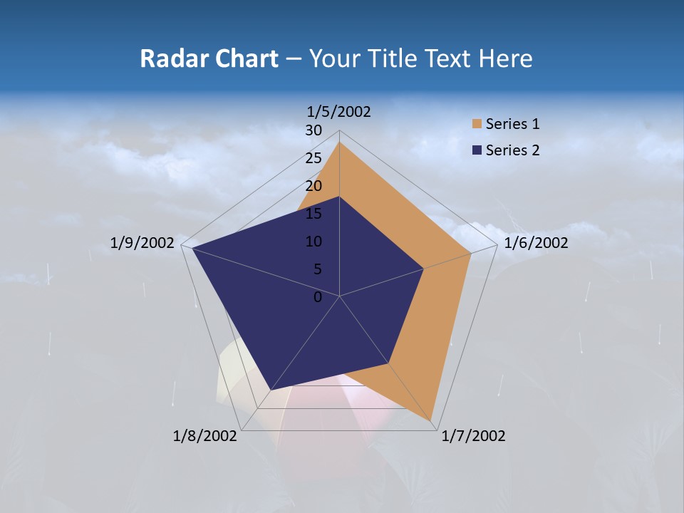 Cloud People Rainbow PowerPoint Template