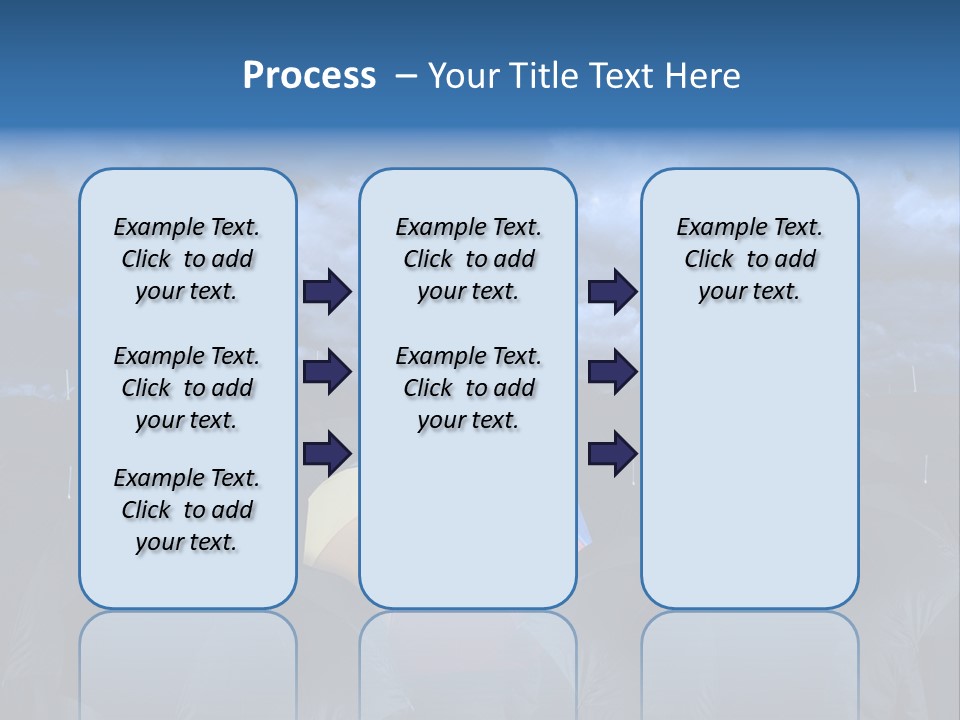 Cloud People Rainbow PowerPoint Template