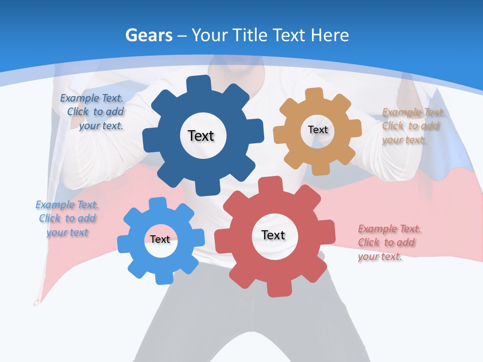 Soccer  Fan PowerPoint Template