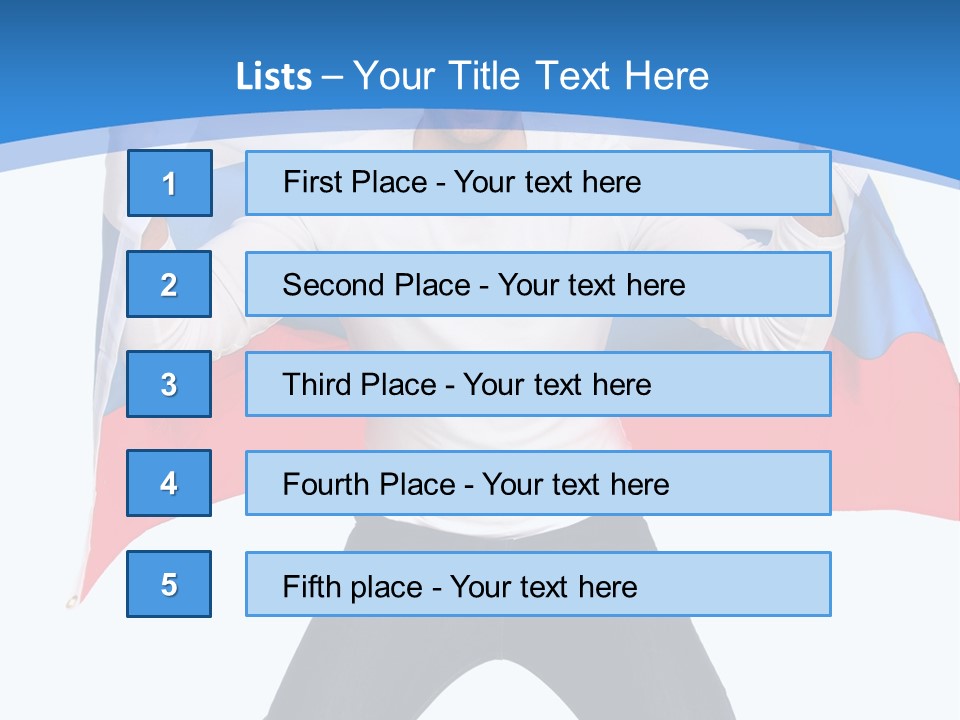 Soccer  Fan PowerPoint Template
