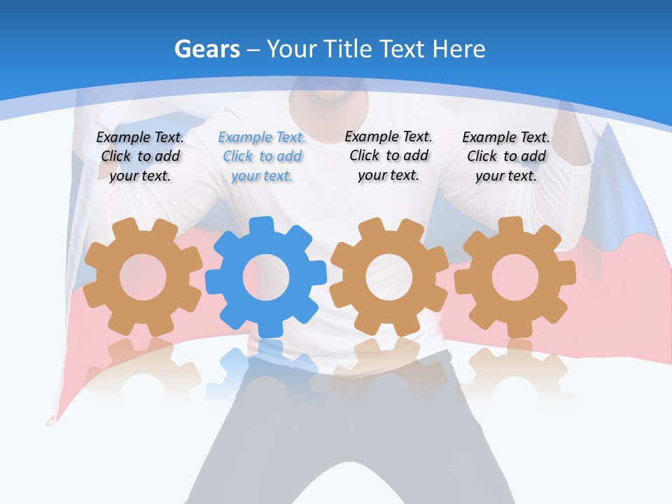 Soccer  Fan PowerPoint Template