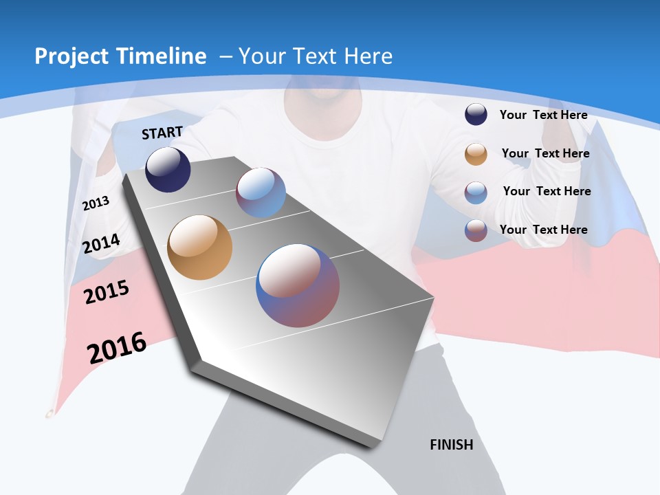 Soccer  Fan PowerPoint Template