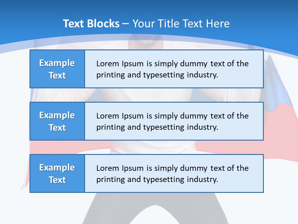 Soccer  Fan PowerPoint Template