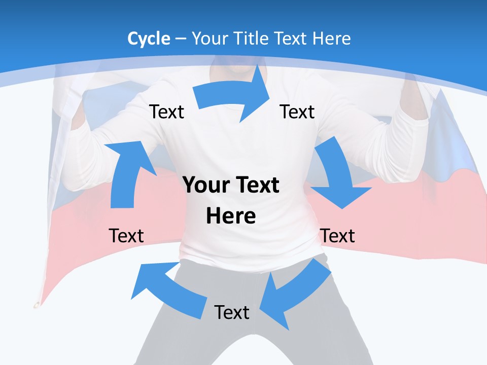 Soccer  Fan PowerPoint Template