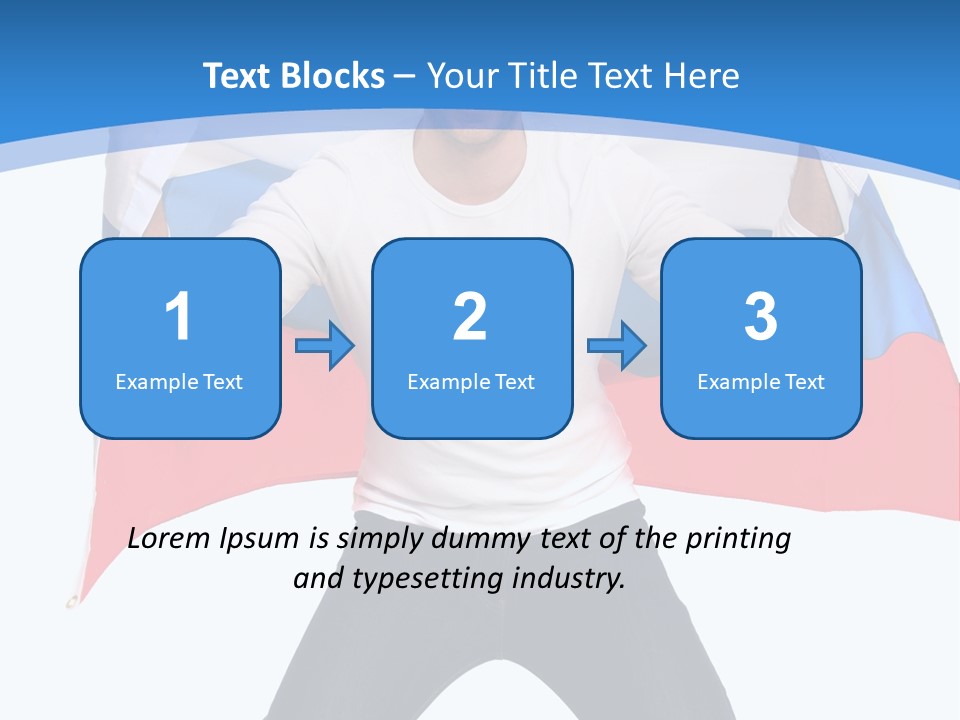 Soccer  Fan PowerPoint Template