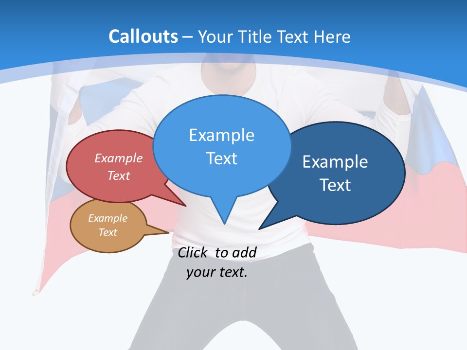 Soccer  Fan PowerPoint Template