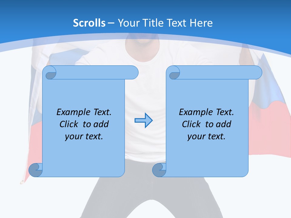 Soccer  Fan PowerPoint Template