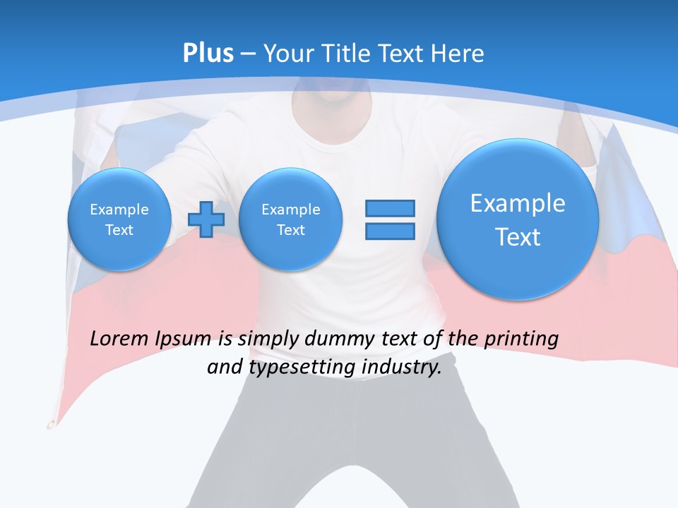 Soccer  Fan PowerPoint Template