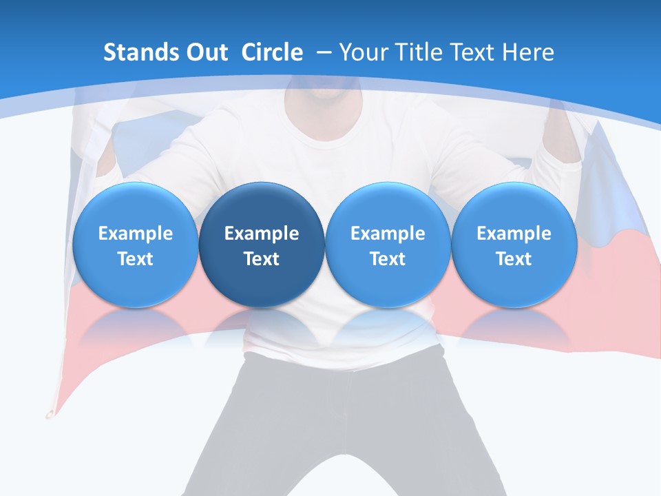 Soccer  Fan PowerPoint Template