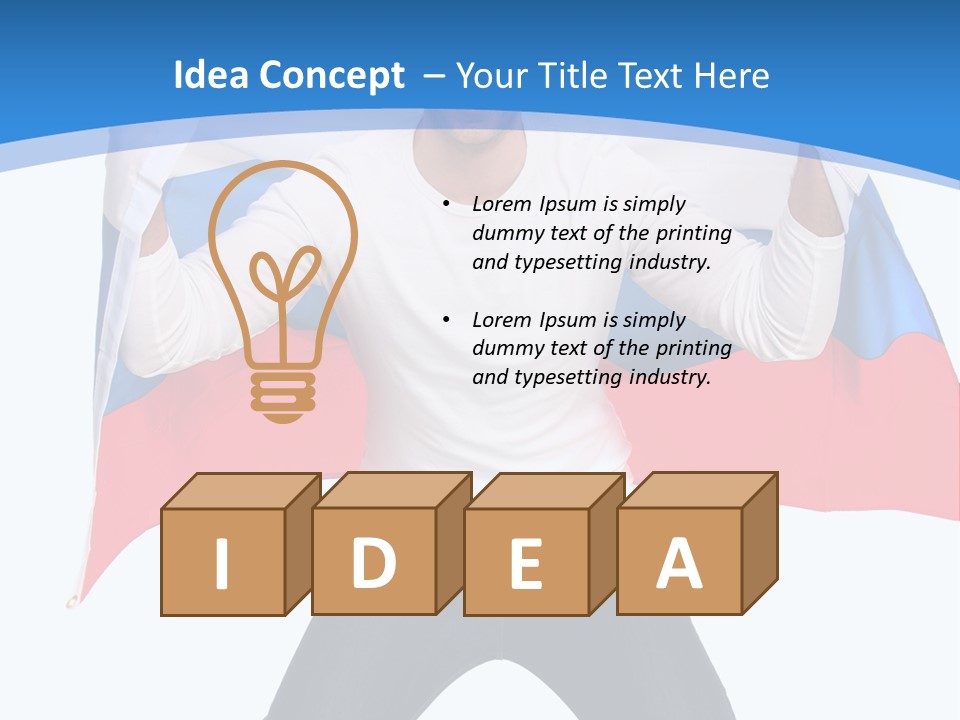 Soccer  Fan PowerPoint Template