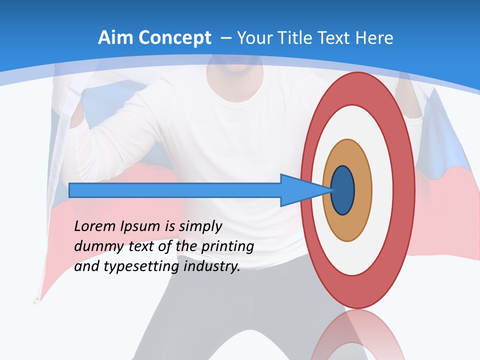 Soccer  Fan PowerPoint Template