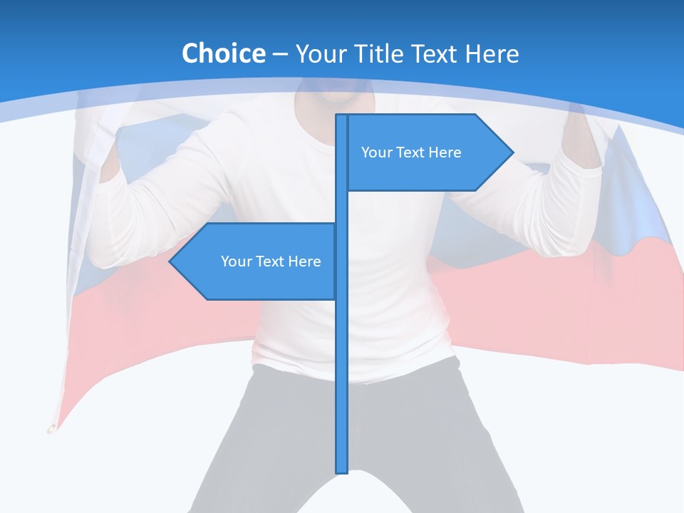 Soccer  Fan PowerPoint Template