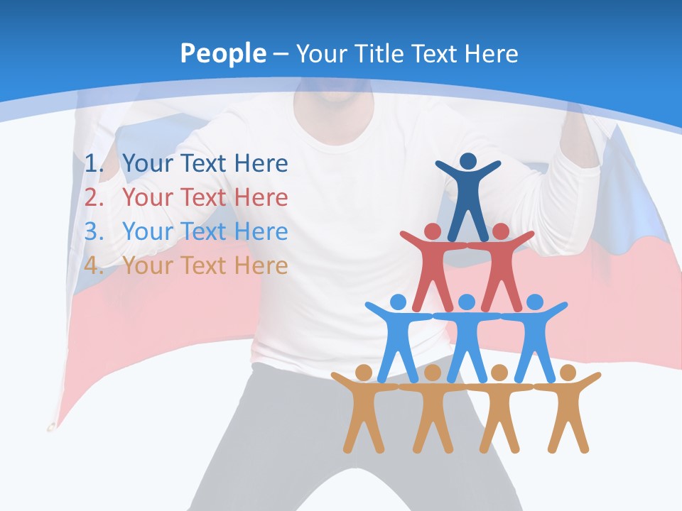 Soccer  Fan PowerPoint Template