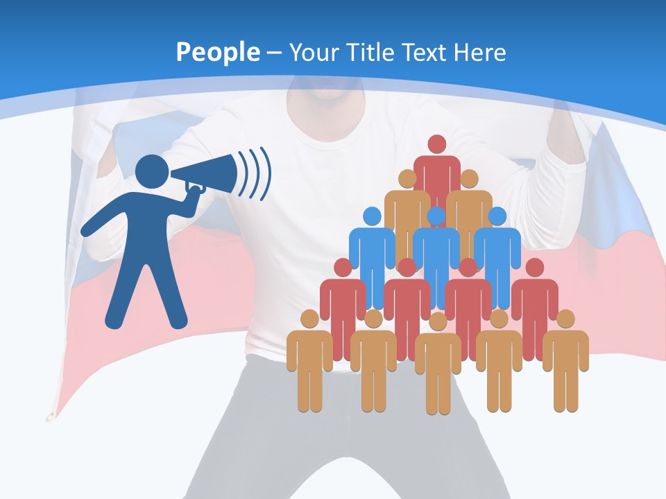 Soccer  Fan PowerPoint Template