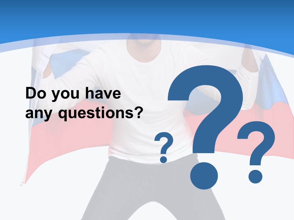 Soccer  Fan PowerPoint Template