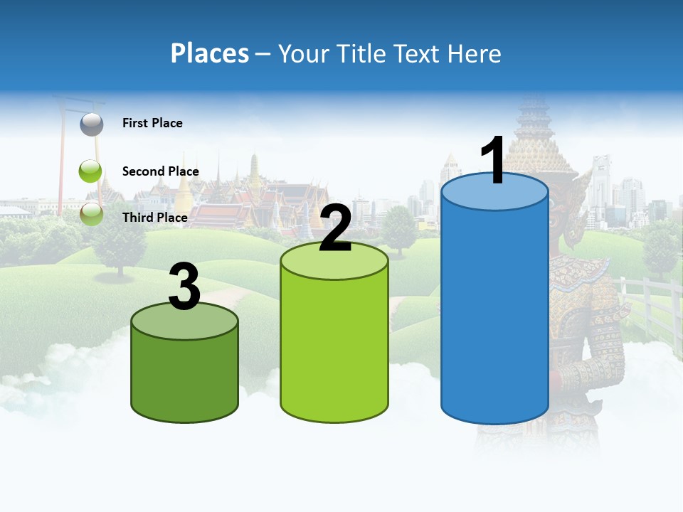 Spirit Pasture Relax PowerPoint Template