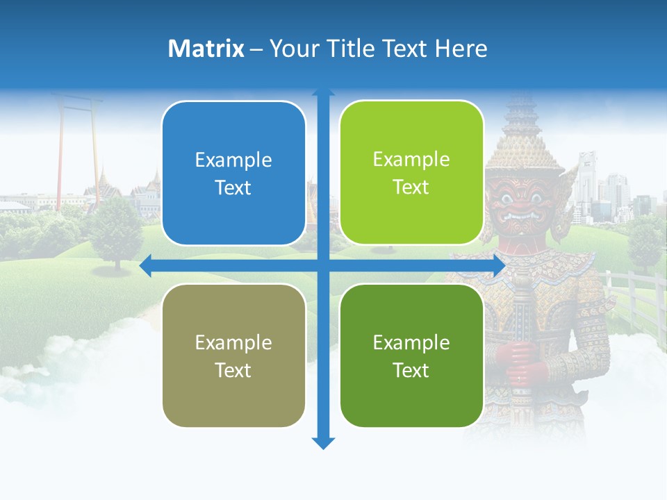 Spirit Pasture Relax PowerPoint Template