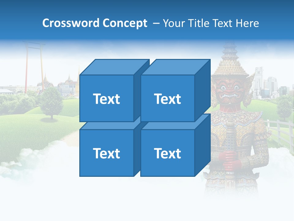 Spirit Pasture Relax PowerPoint Template
