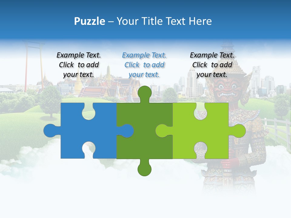 Spirit Pasture Relax PowerPoint Template