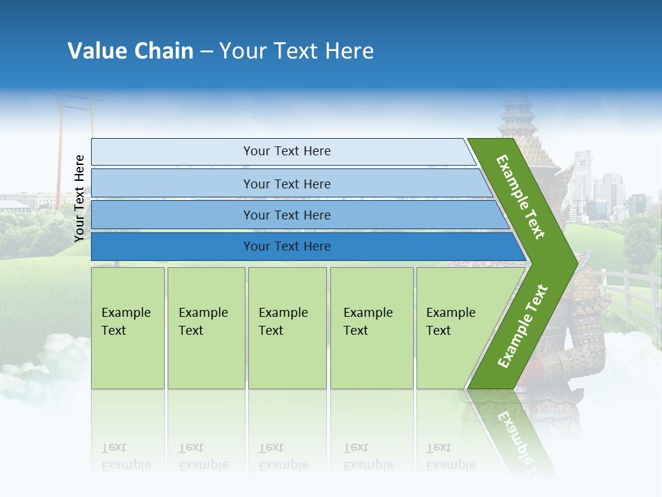 Spirit Pasture Relax PowerPoint Template