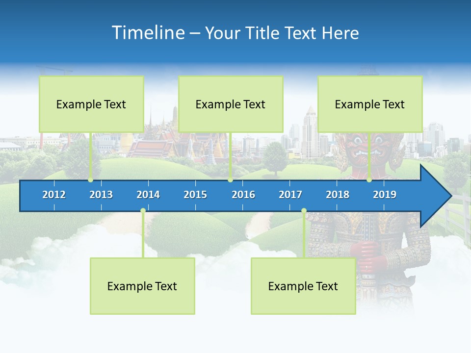Spirit Pasture Relax PowerPoint Template