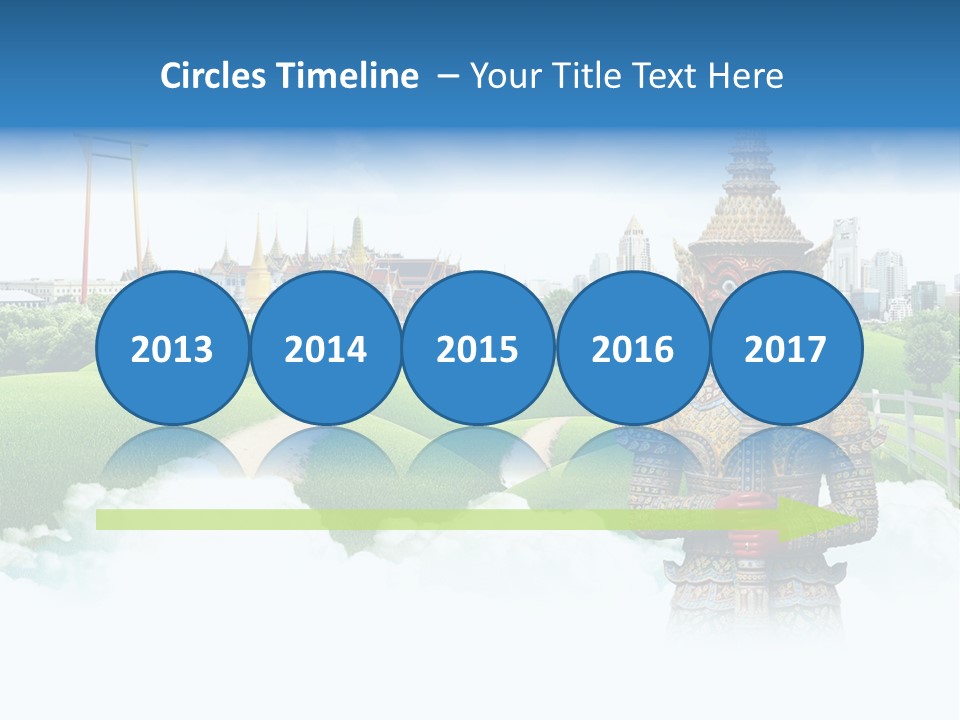 Spirit Pasture Relax PowerPoint Template