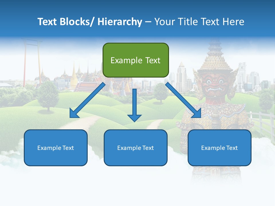 Spirit Pasture Relax PowerPoint Template