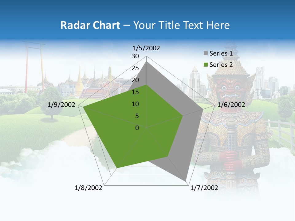 Spirit Pasture Relax PowerPoint Template