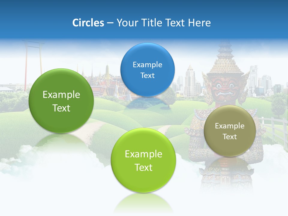 Spirit Pasture Relax PowerPoint Template