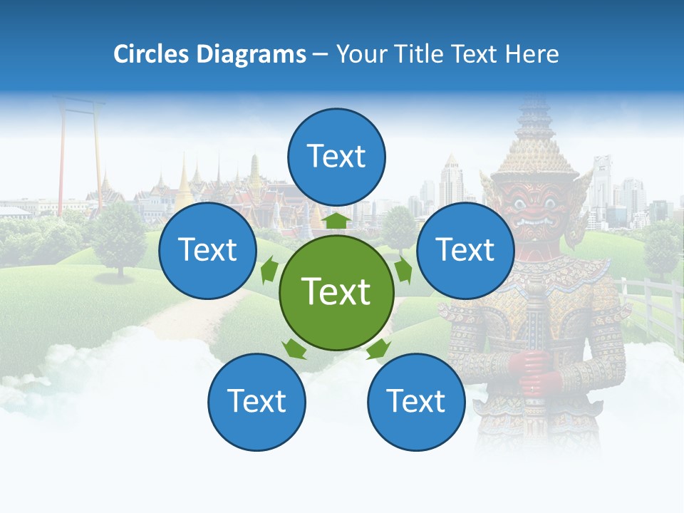 Spirit Pasture Relax PowerPoint Template