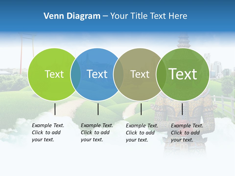 Spirit Pasture Relax PowerPoint Template