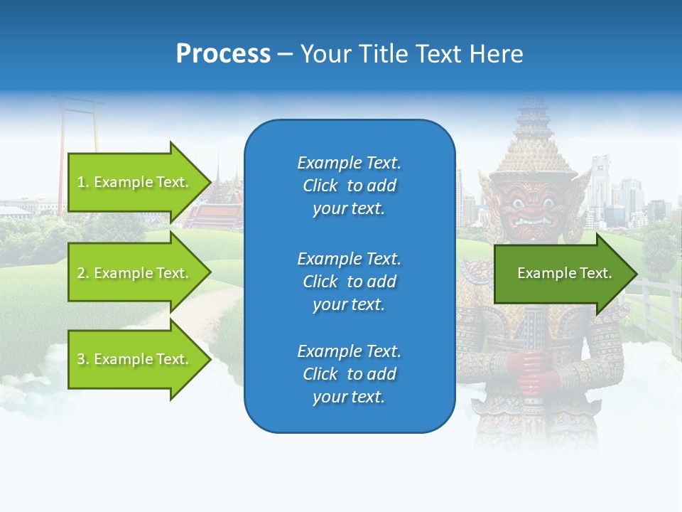 Spirit Pasture Relax PowerPoint Template